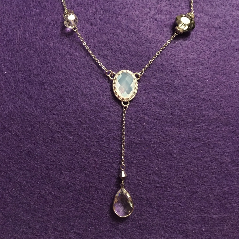 I.N.C. Adjustable Crystal Necklace